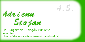 adrienn stojan business card