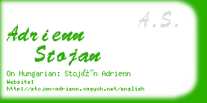 adrienn stojan business card